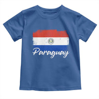 Vintage Paraguay Flag Paraguaya Heritage Pride Roots Toddler T Shirt