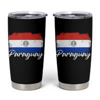 Vintage Paraguay Flag Paraguaya Heritage Pride Roots Tumbler Cup