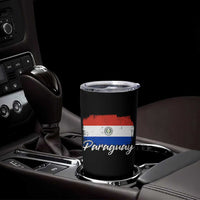 Vintage Paraguay Flag Paraguaya Heritage Pride Roots Tumbler Cup