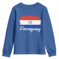 Vintage Paraguay Flag Paraguaya Heritage Pride Roots Youth Sweatshirt