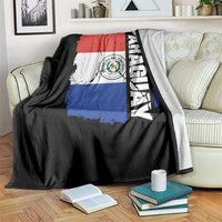 Paraguay Proud Roots Vintage Paraguaya Flag Heritage Pride Throw Blanket
