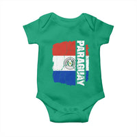 Paraguay Proud Roots Vintage Paraguaya Flag Heritage Pride Baby Onesie