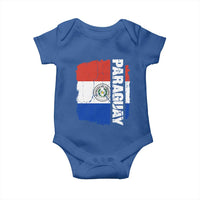 Paraguay Proud Roots Vintage Paraguaya Flag Heritage Pride Baby Onesie