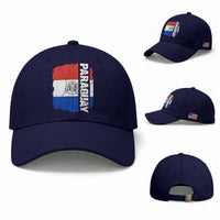 Paraguay Proud Roots Vintage Paraguaya Flag Heritage Pride Baseball Cap