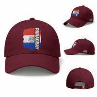 Paraguay Proud Roots Vintage Paraguaya Flag Heritage Pride Baseball Cap