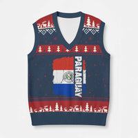 Paraguay Proud Roots Vintage Paraguaya Flag Heritage Pride V-Neck Knit Sweater Vest