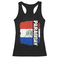 Paraguay Proud Roots Vintage Paraguaya Flag Heritage Pride Racerback Tank Top