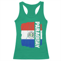 Paraguay Proud Roots Vintage Paraguaya Flag Heritage Pride Racerback Tank Top