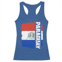 Paraguay Proud Roots Vintage Paraguaya Flag Heritage Pride Racerback Tank Top