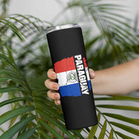 Paraguay Proud Roots Vintage Paraguaya Flag Heritage Pride Skinny Tumbler