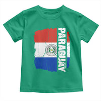 Paraguay Proud Roots Vintage Paraguaya Flag Heritage Pride Toddler T Shirt