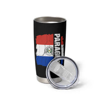Paraguay Proud Roots Vintage Paraguaya Flag Heritage Pride Tumbler Cup