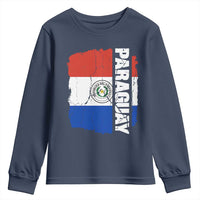 Paraguay Proud Roots Vintage Paraguaya Flag Heritage Pride Youth Sweatshirt