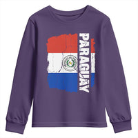 Paraguay Proud Roots Vintage Paraguaya Flag Heritage Pride Youth Sweatshirt
