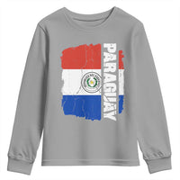 Paraguay Proud Roots Vintage Paraguaya Flag Heritage Pride Youth Sweatshirt