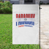 Vamos Paraguay Long Live Soccer Cheer Garden Flag Patriotic Paraguaya Futbol Football Fans Pride