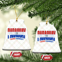Vamos Paraguay Long Live Soccer Cheer Ceramic Ornament Patriotic Paraguaya Futbol Football Fans Pride