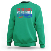 Vamos Paraguay Long Live Soccer Cheer Sweatshirt Patriotic Paraguaya Futbol Football Fans Pride