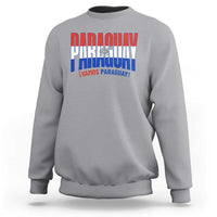 Vamos Paraguay Long Live Soccer Cheer Sweatshirt Patriotic Paraguaya Futbol Football Fans Pride