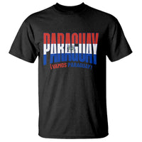 Vamos Paraguay Long Live Soccer Cheer T Shirt Patriotic Paraguaya Futbol Football Fans Pride