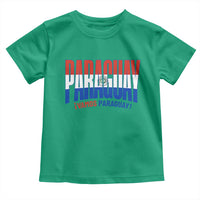 Vamos Paraguay Long Live Soccer Cheer Toddler T Shirt Patriotic Paraguaya Futbol Football Fans Pride