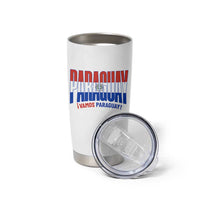 Vamos Paraguay Long Live Soccer Cheer Tumbler Cup Patriotic Paraguaya Futbol Football Fans Pride