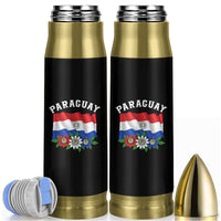 Paraguay Flag Passion Flower Mburucuya Graphic Bullet Tumbler Paraguaya Hispanic Latino Heritage Cultura Pride