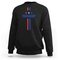 Paraguay Flag Soccer Jersey Style Graphic Sweatshirt Patriotic Paraguaya Pride Football Fans Sports Spirit