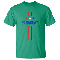 Paraguay Flag Soccer Jersey Style Graphic T Shirt Patriotic Paraguaya Pride Football Fans Sports Spirit
