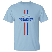 Paraguay Flag Soccer Jersey Style Graphic T Shirt Patriotic Paraguaya Pride Football Fans Sports Spirit
