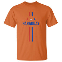 Paraguay Flag Soccer Jersey Style Graphic T Shirt Patriotic Paraguaya Pride Football Fans Sports Spirit