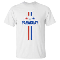 Paraguay Flag Soccer Jersey Style Graphic T Shirt Patriotic Paraguaya Pride Football Fans Sports Spirit