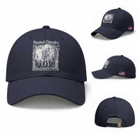 Heated Chivalry Kissing Knights Baseball Cap Romantic Funny Medieval Woodcut Fantasy Folklore Graphic