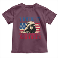 Funny I Knew It Im Surrounded by Axxholes Sci-fi Meme Toddler T Shirt Patriotic Space Parody USA Flag Sarcastic 1980s Movie Quote