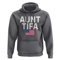 Aunt Tifa Hoodie Funny Political Sarcasm Patriotic American Flag - Wonder Print Shop