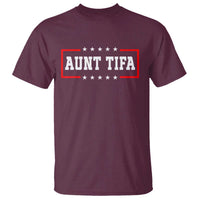 Aunt Tifa T Shirt Funny Political Sarcasm Patriotic - Wonder Print Shop