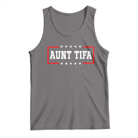 Aunt Tifa Tank Top Funny Political Sarcasm Patriotic - Wonder Print Shop