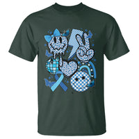 In November We Wear Blue T1D T2D Diabetes Awareness Retro Groovy T Shirt - Wonder Print Shop