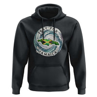 Pray For Jamaica Hurricane Support Hoodie Strong Island Map and Storm Graphic