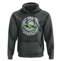 Pray For Jamaica Hurricane Support Hoodie Strong Island Map and Storm Graphic