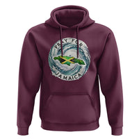 Pray For Jamaica Hurricane Support Hoodie Strong Island Map and Storm Graphic