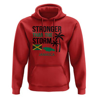 Stronger Than The Storm Jamaica Hoodie Resilience and Hope Hurricane Awareness