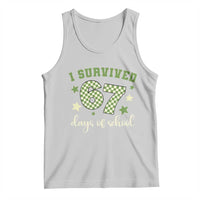 I Survived 67 Days of School Tank Top Funny Six Seven Meme Students Teacher Celebration - Wonder Print Shop