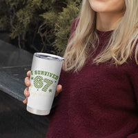 I Survived 67 Days of School Tumbler Cup Funny Six Seven Meme Students Teacher Celebration - Wonder Print Shop