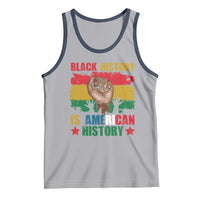 Black History Is American History Tank Top African American Pride Raised Fist