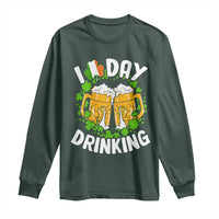 Funny St Patricks Day Long Sleeve Shirt I Love Day Drinking Beer Lover Drink Team