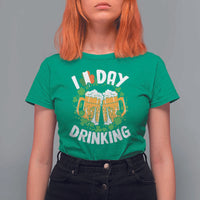 Funny St Patricks Day T Shirt For Women I Love Day Drinking Beer Lover Drink Team