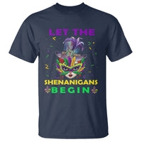 Funny Mardi Gras T Shirt Let The Shenanigans Begin - Wonder Print Shop