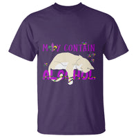 Funny Mardi Gras Drunk Cat T Shirt May Contain Alcohol Drinking Lover - Wonder Print Shop