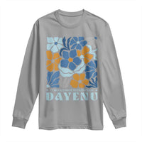 Dayenu Passover Jewish Holiday Floral Retro Long Sleeve Shirt It Would Have Been Enough Meaningful Seder Gift